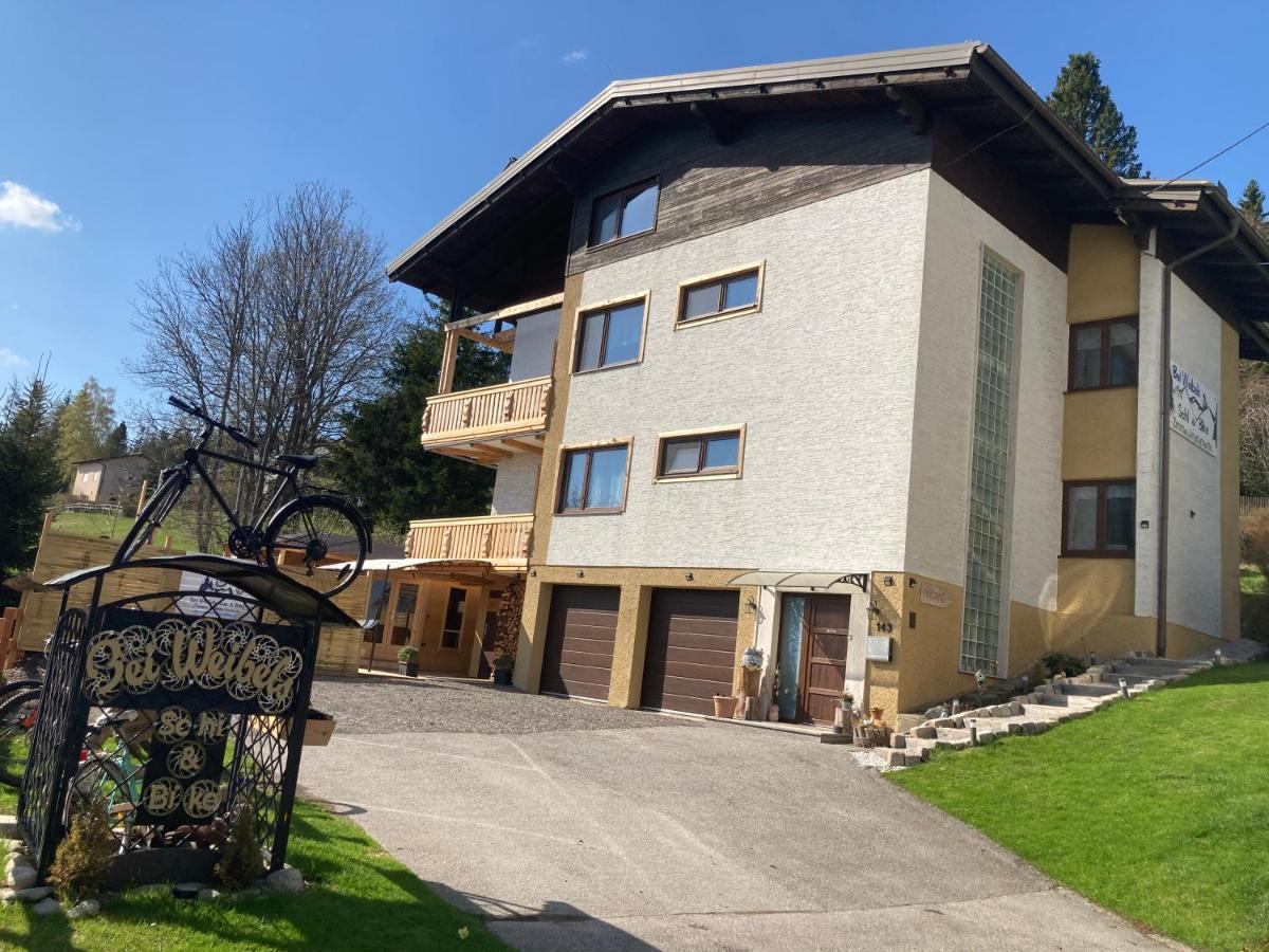Weixl Schi&Bike Appartements-Bike In&Bike Out Neben Wexl Trails Bikepark St. Corona am Wechsel Exterior foto
