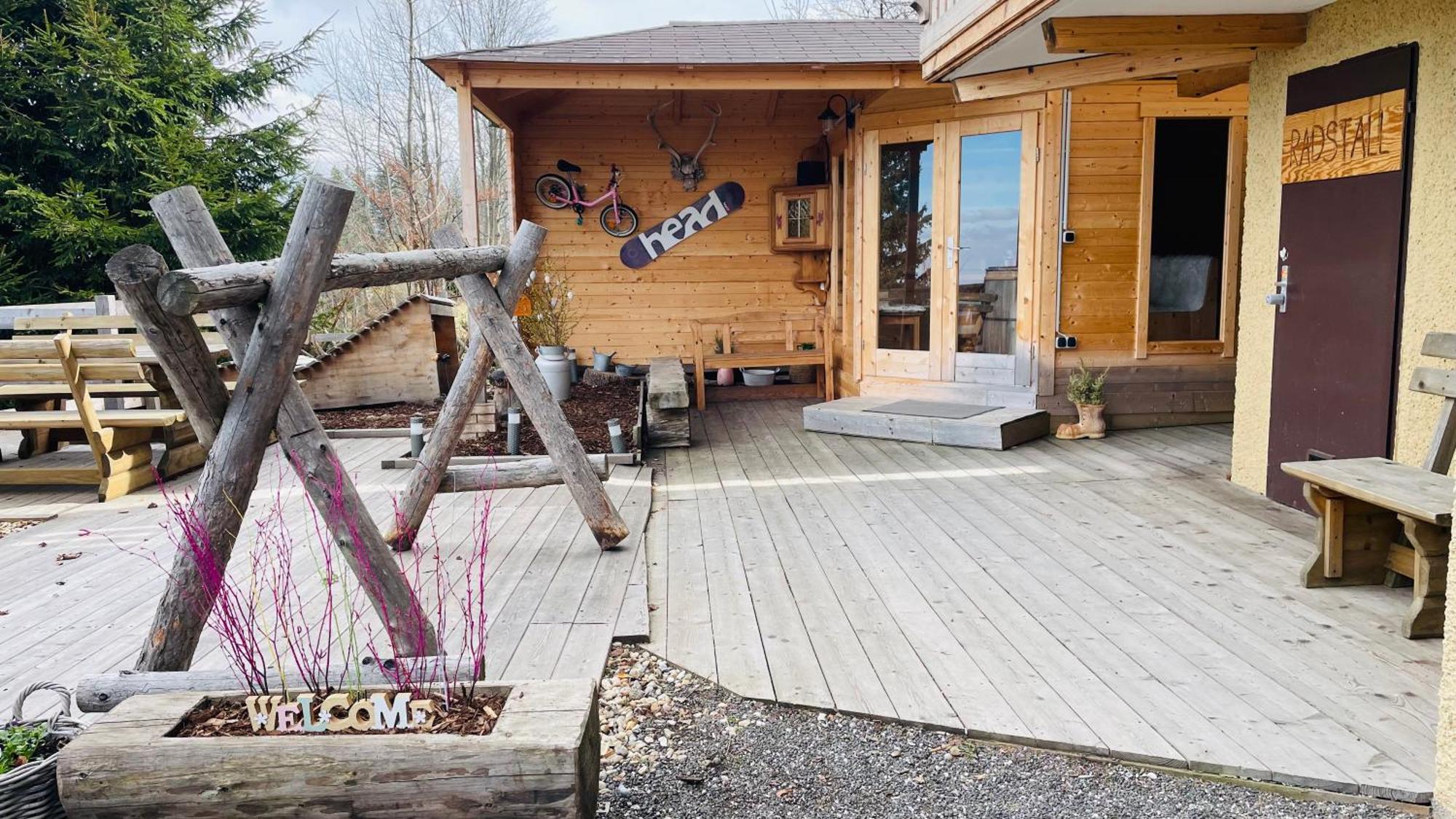 Weixl Schi&Bike Appartements-Bike In&Bike Out Neben Wexl Trails Bikepark St. Corona am Wechsel Exterior foto